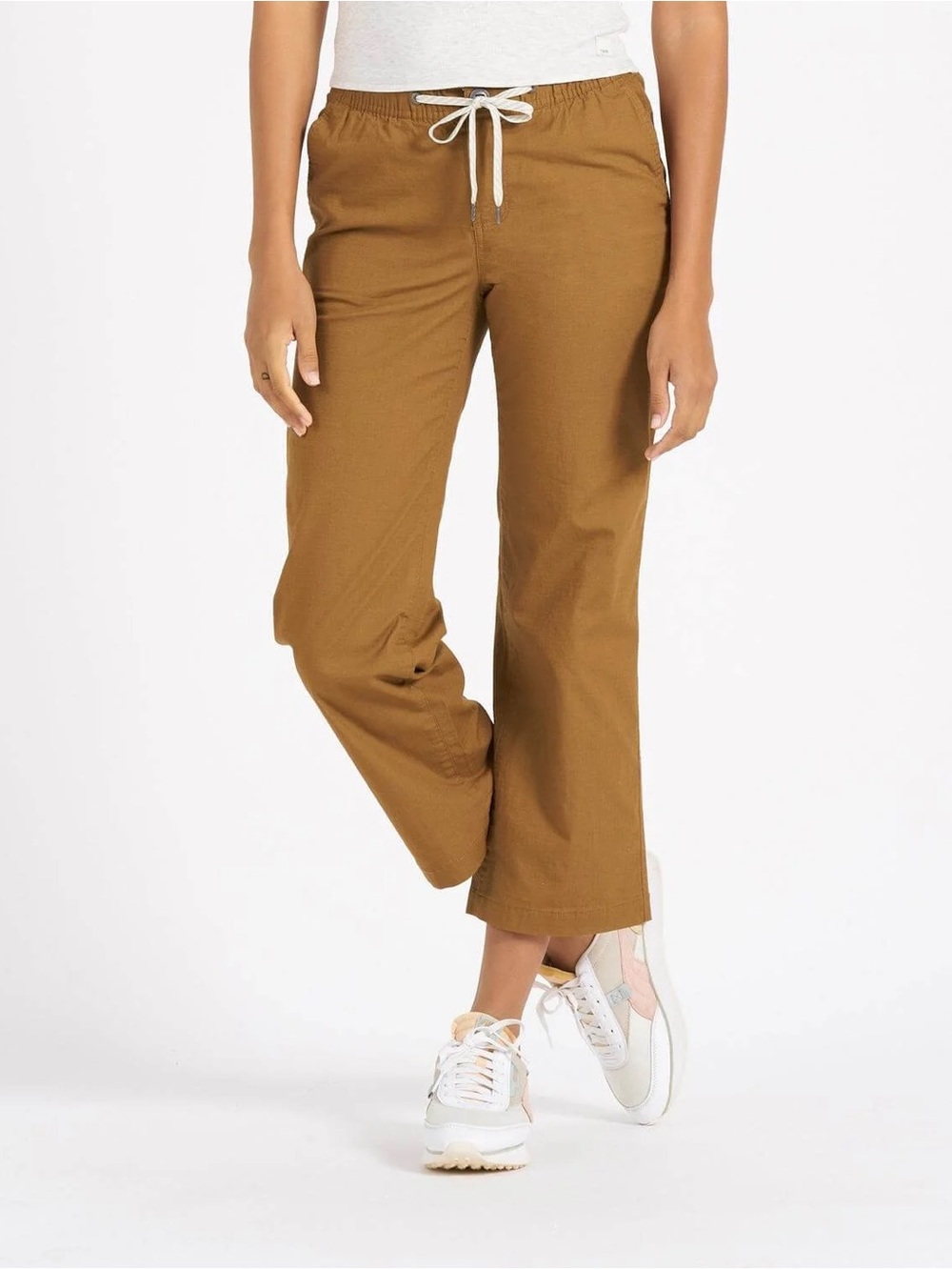 Vuori Ripstop Wide Leg Ankle Crop Pants